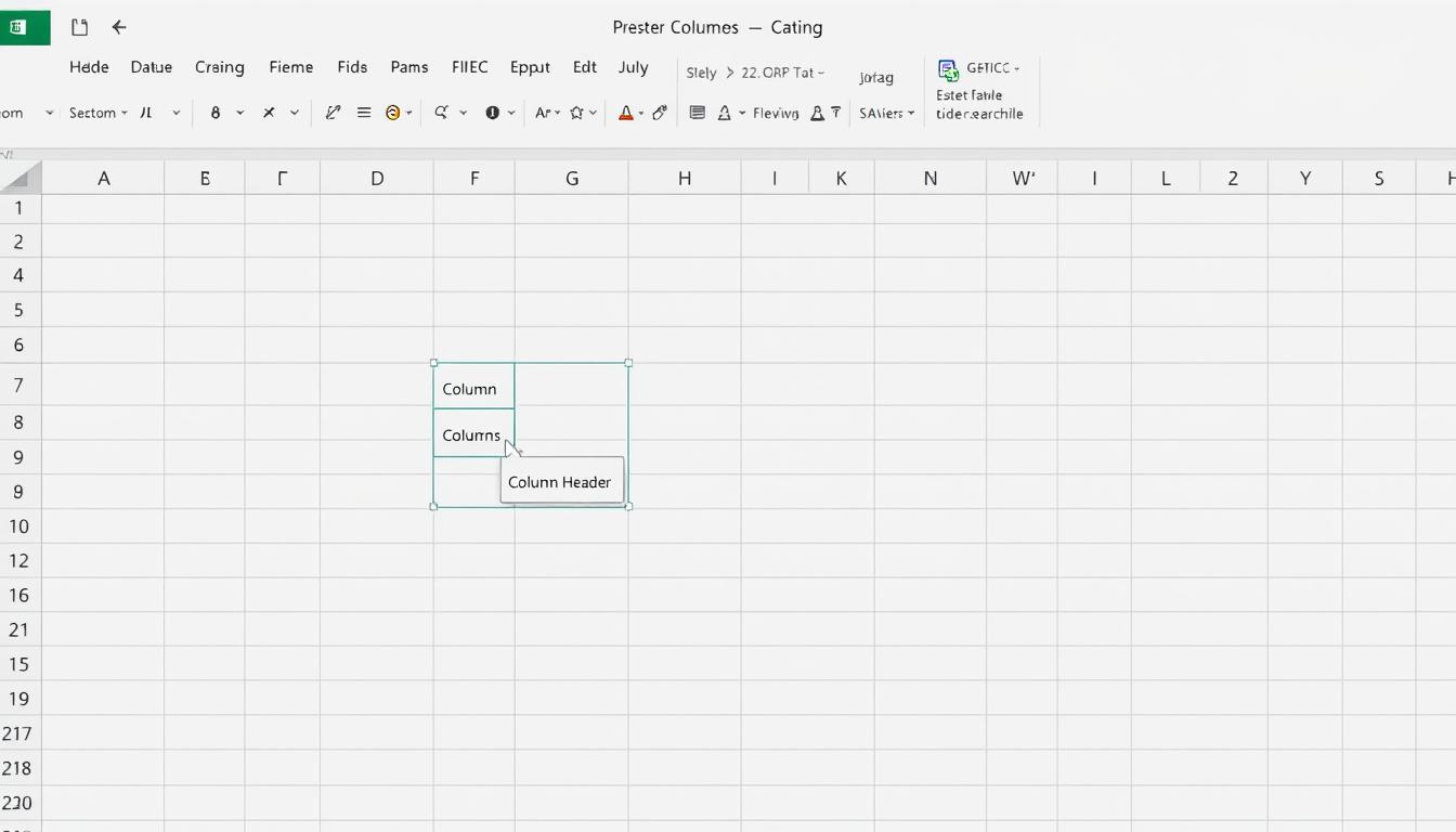 Excel spalten verschieben