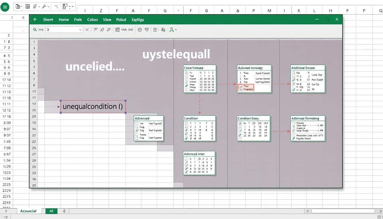 Excel ungleich