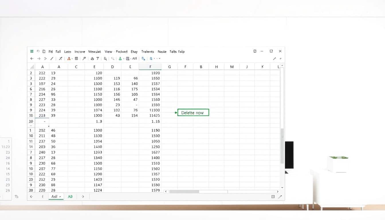 leere zeilen löschen Excel