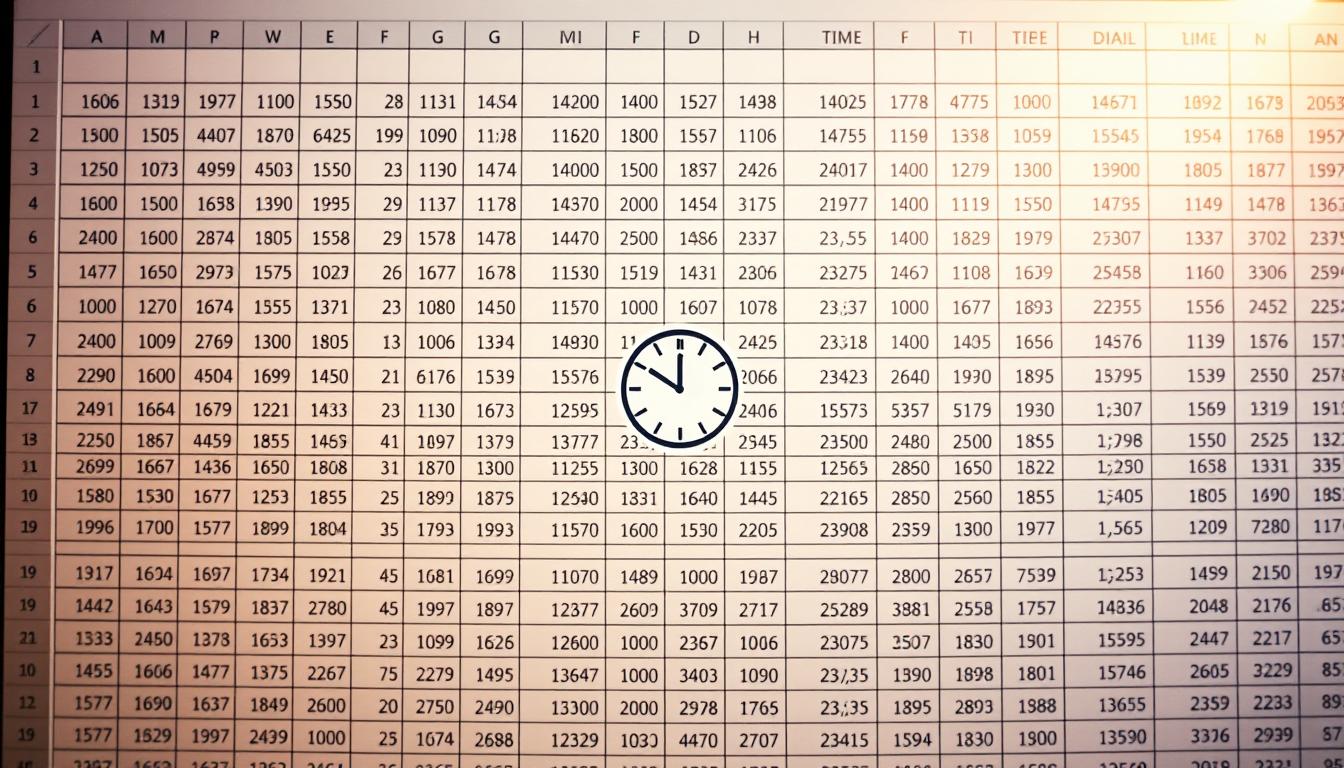 stunden addieren Excel