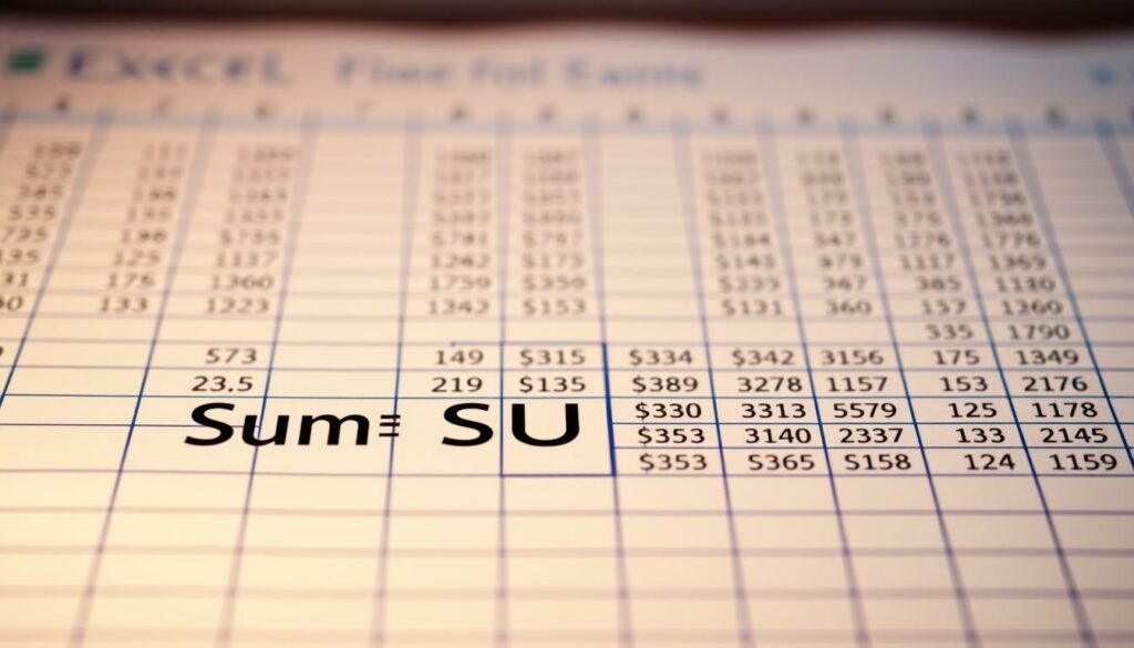 summe bei Excel