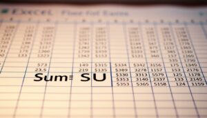 summe bei Excel